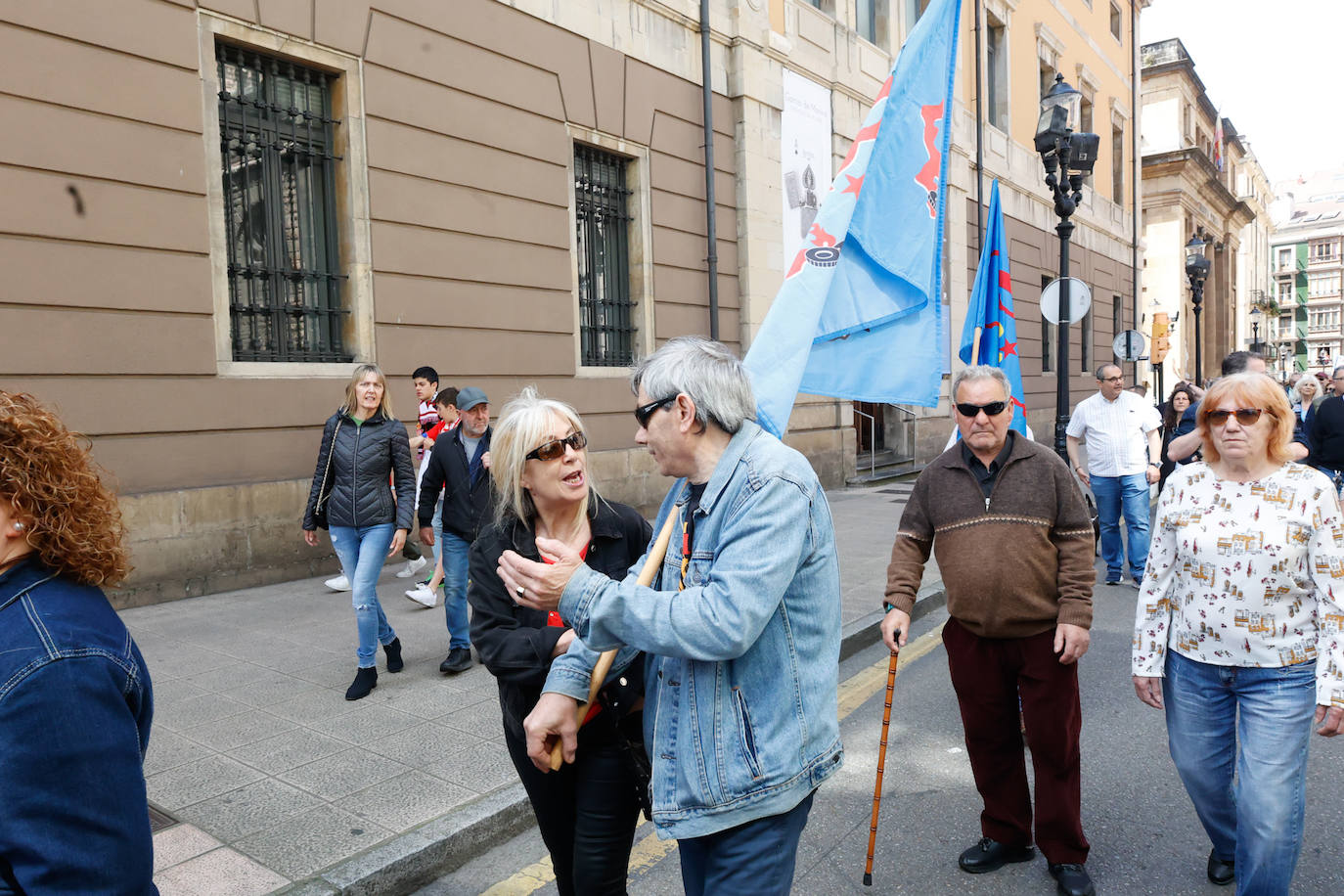 Clamor en Gijón por «trabajo digno, derechos y subida salarial»