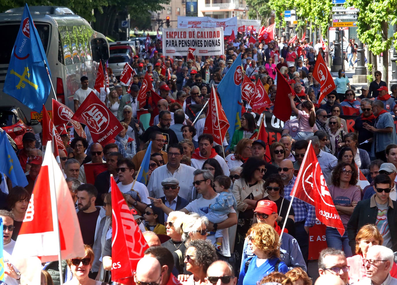 Un Primero de Mayo para exigir el reparto de la riqueza