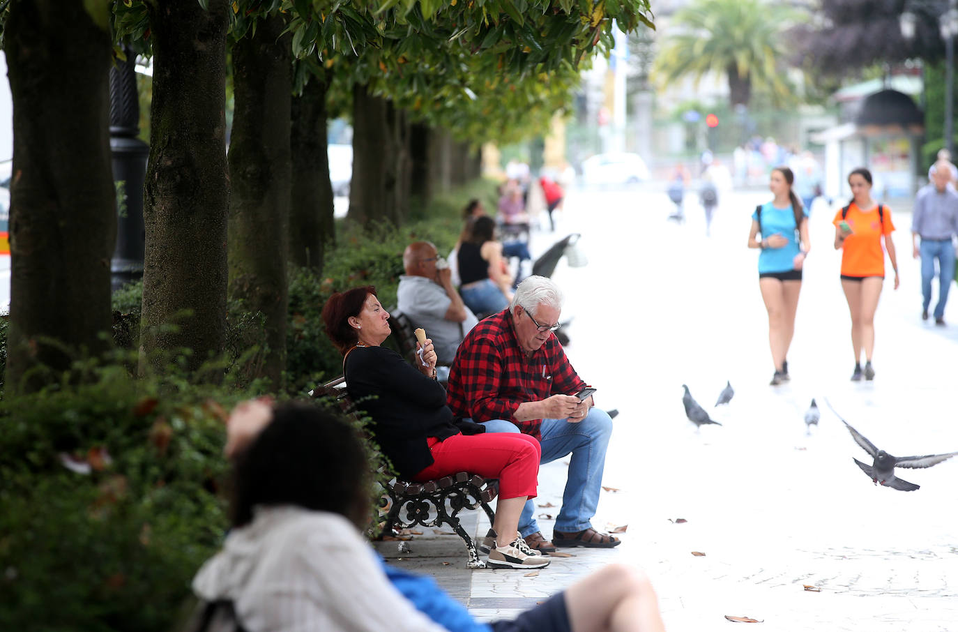 Asturias, del calor a la lluvia