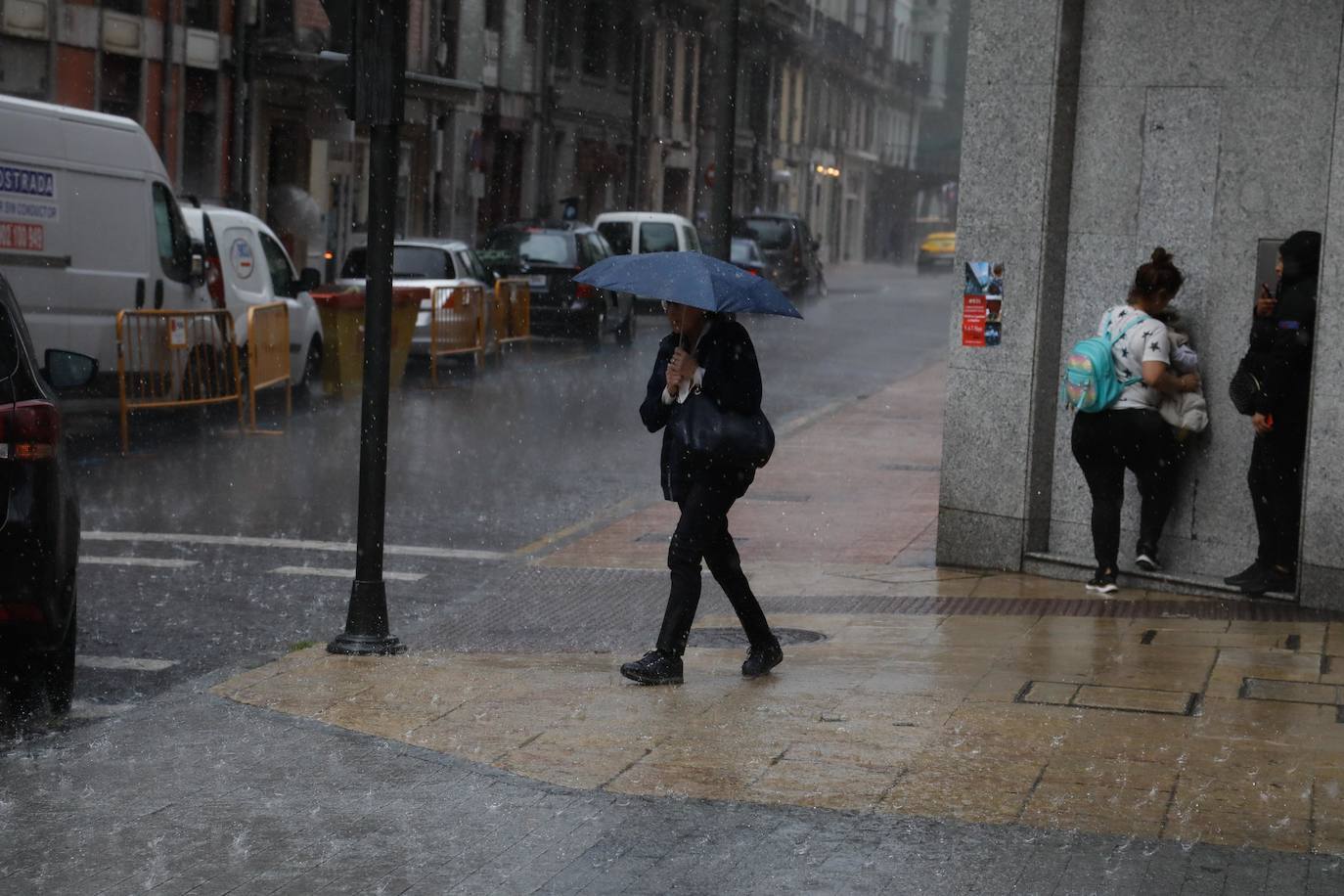 Asturias, del calor a la lluvia