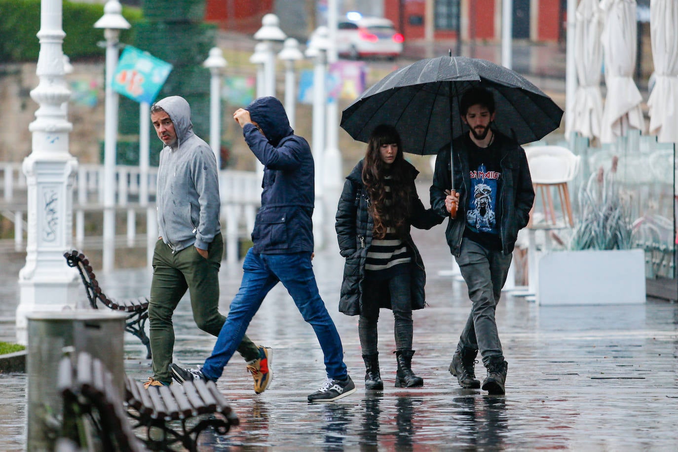 Asturias, del calor a la lluvia