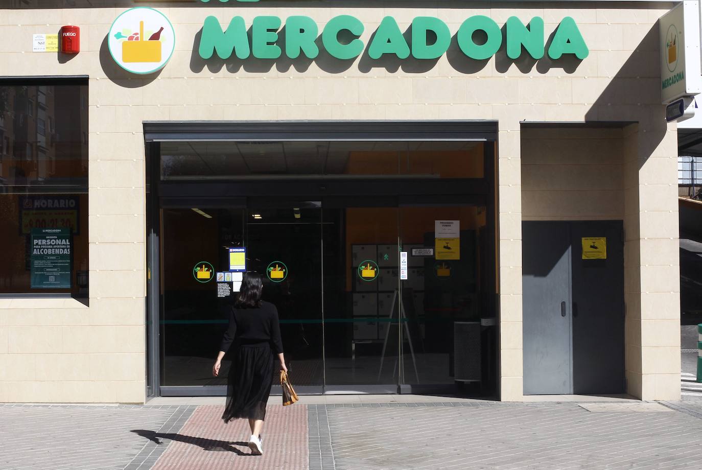 Supermercado Mercadona.