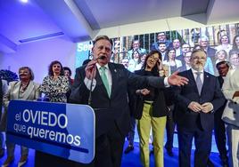 Canteli presenta su candidatura arropado por el partido