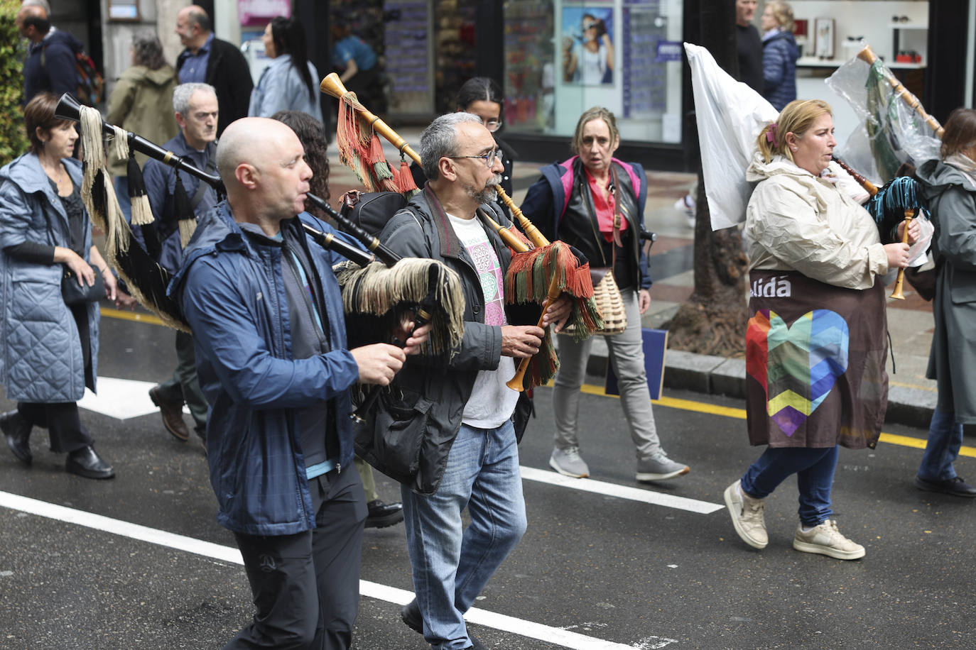 Multitudinaria manifestación en Oviedo por la &#039;oficialidá&#039; del asturiano