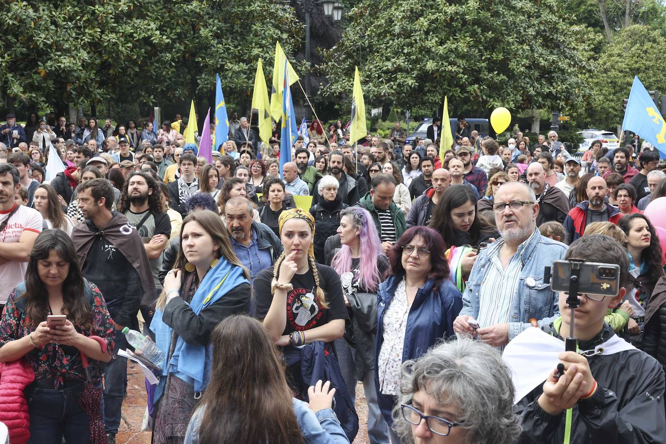 Multitudinaria manifestación en Oviedo por la &#039;oficialidá&#039; del asturiano