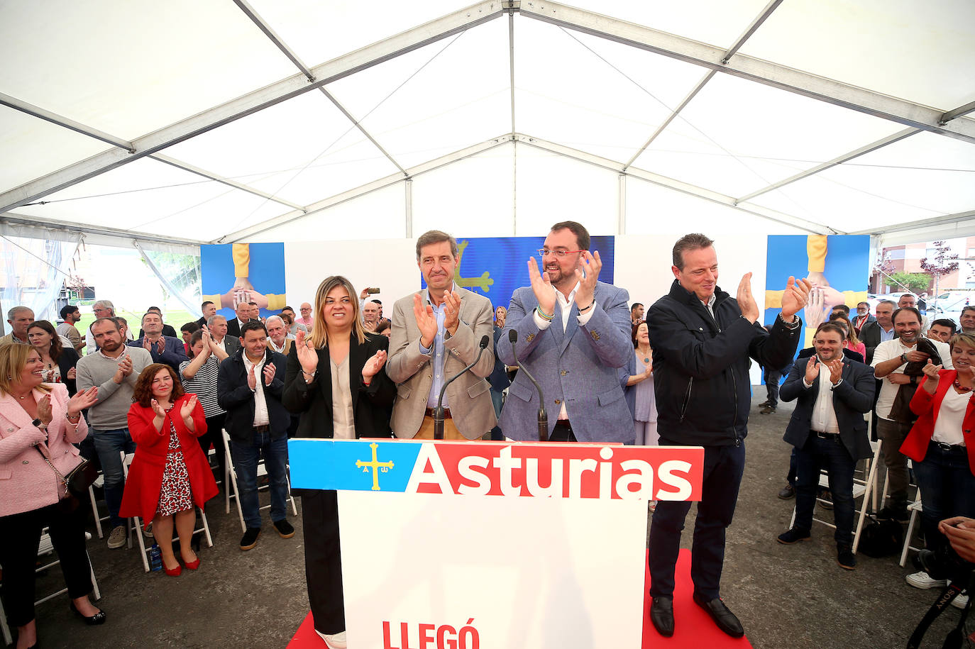 El PSOE presenta a sus candidatos para las elecciones