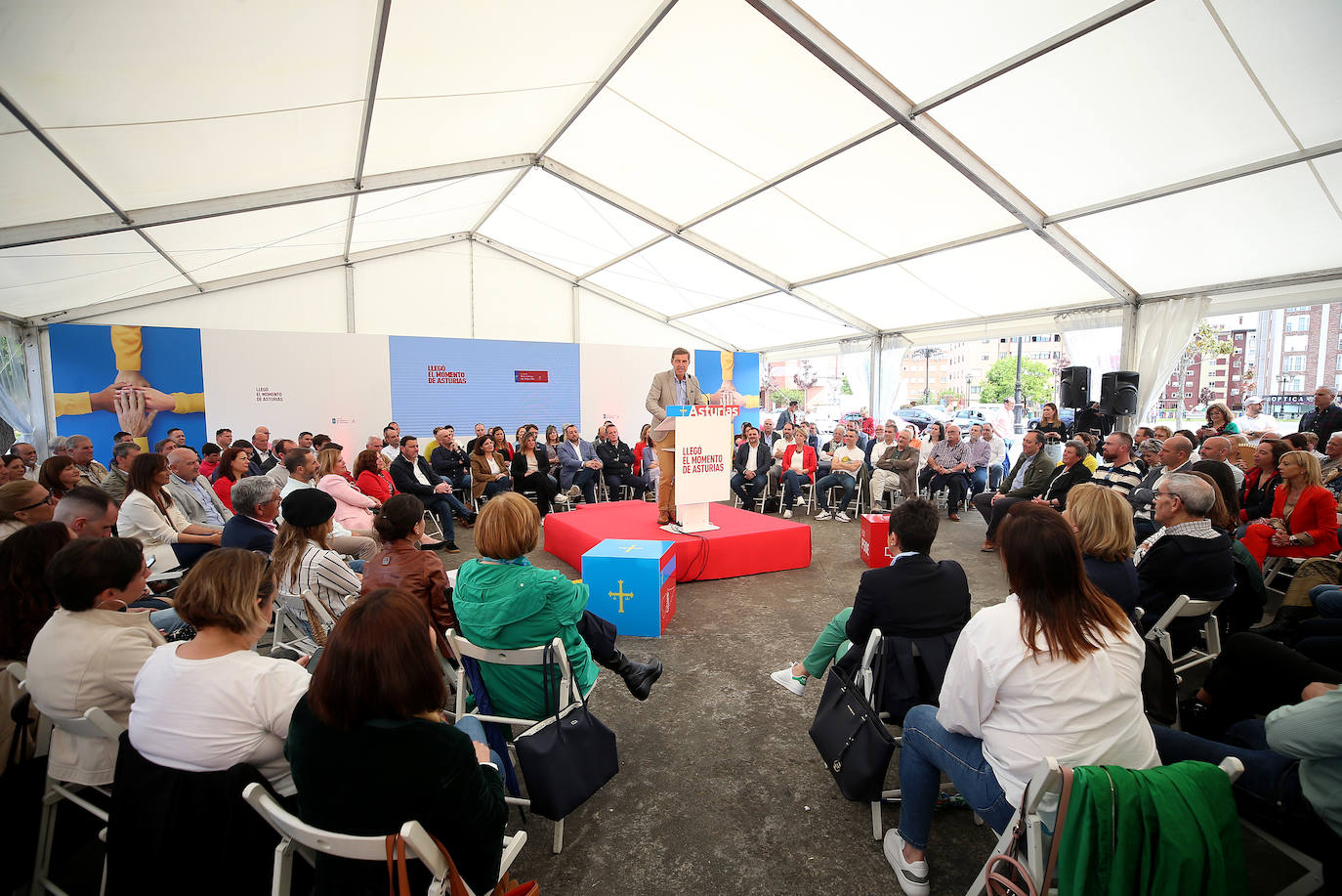 El PSOE presenta a sus candidatos para las elecciones