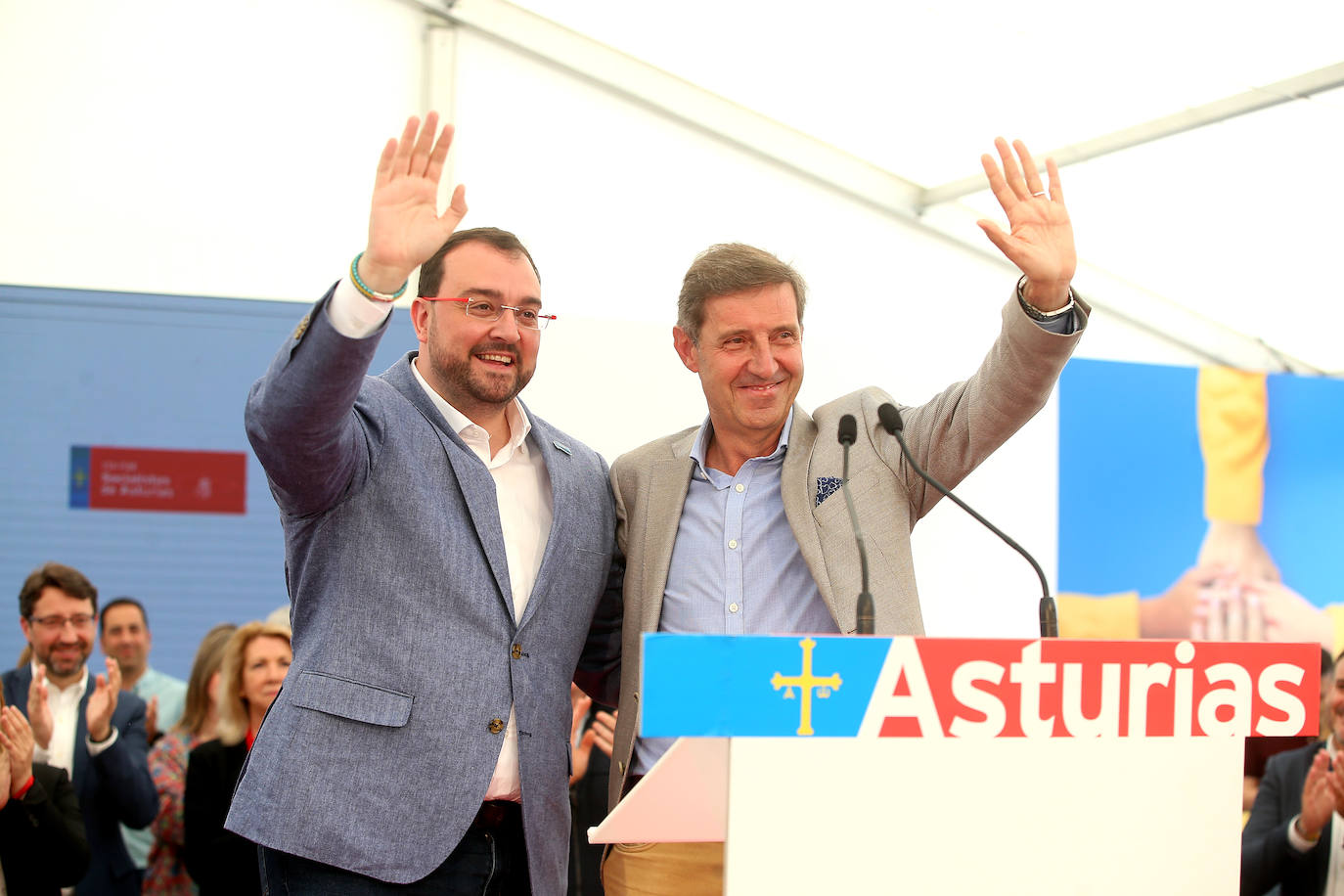 El PSOE presenta a sus candidatos para las elecciones