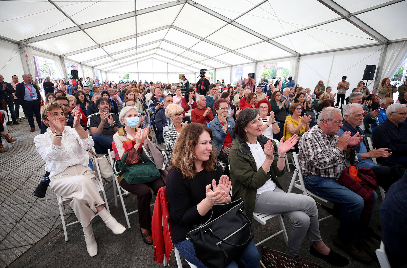 El PSOE presenta a sus candidatos para las elecciones