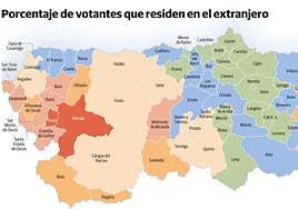 Los emigrantes ya son más del 20% en 41 concejos y mayoría en cinco municipios