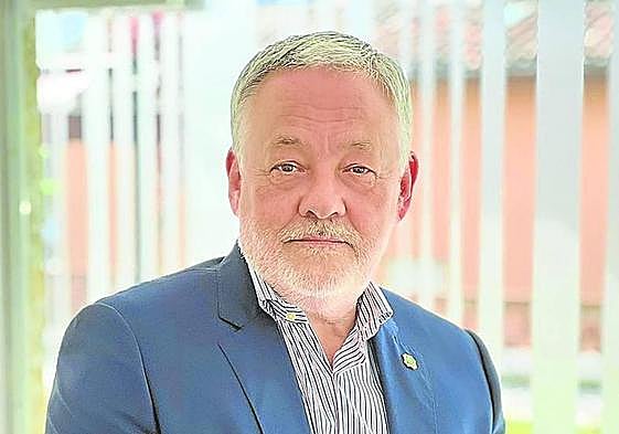 El candidato de Voz a la Alcaldía, Rafael González Gallego.