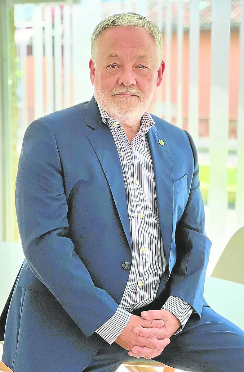 El candidato de Voz a la Alcaldía, Rafael González Gallego.