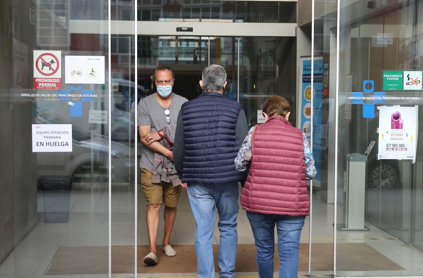 Huelga en la atención primaria asturiana