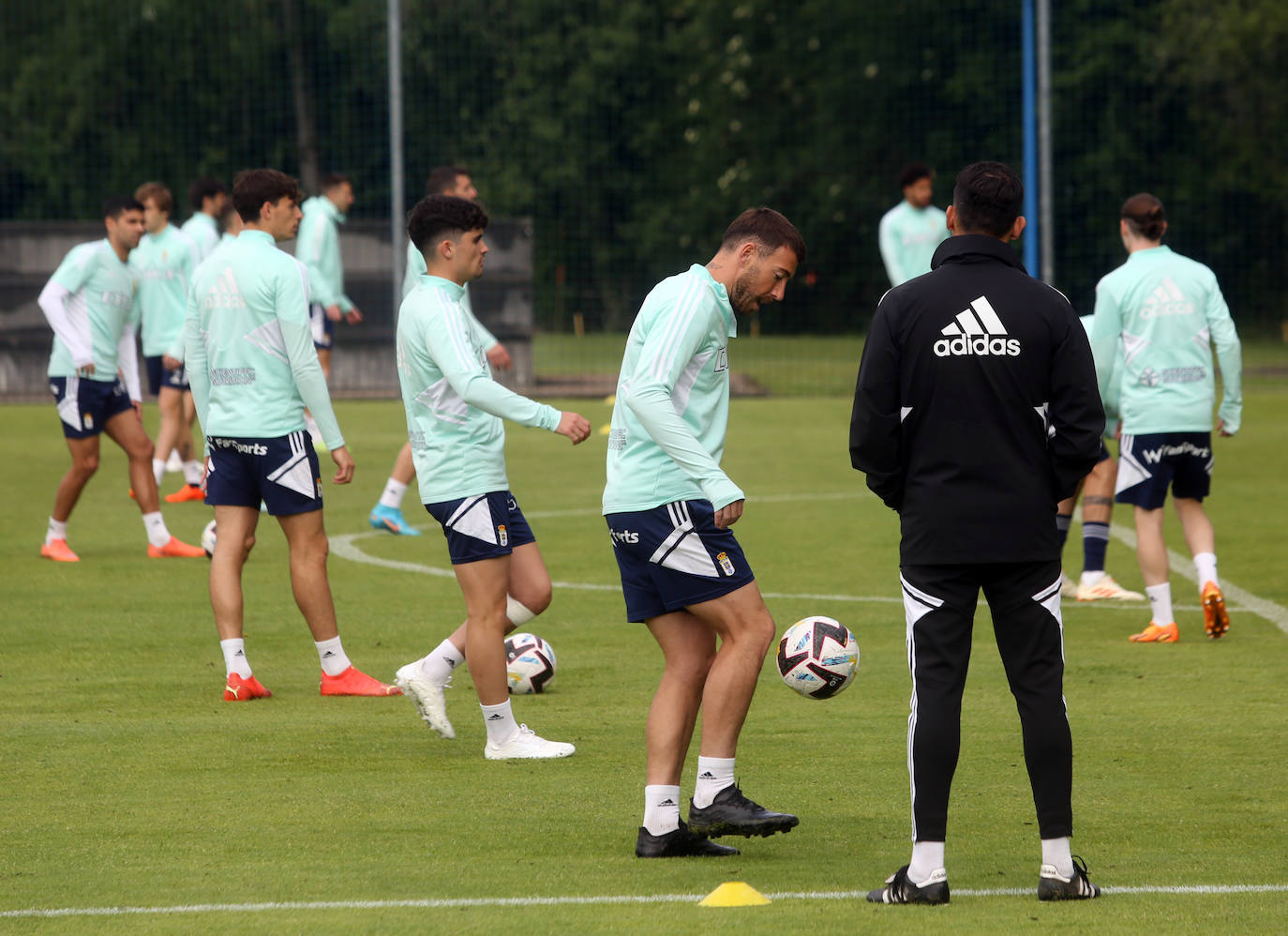 Entrenamiento del Real Oviedo (11/05/2023)