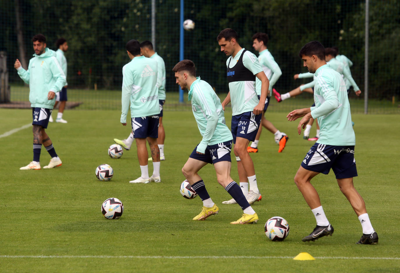 Entrenamiento del Real Oviedo (11/05/2023)