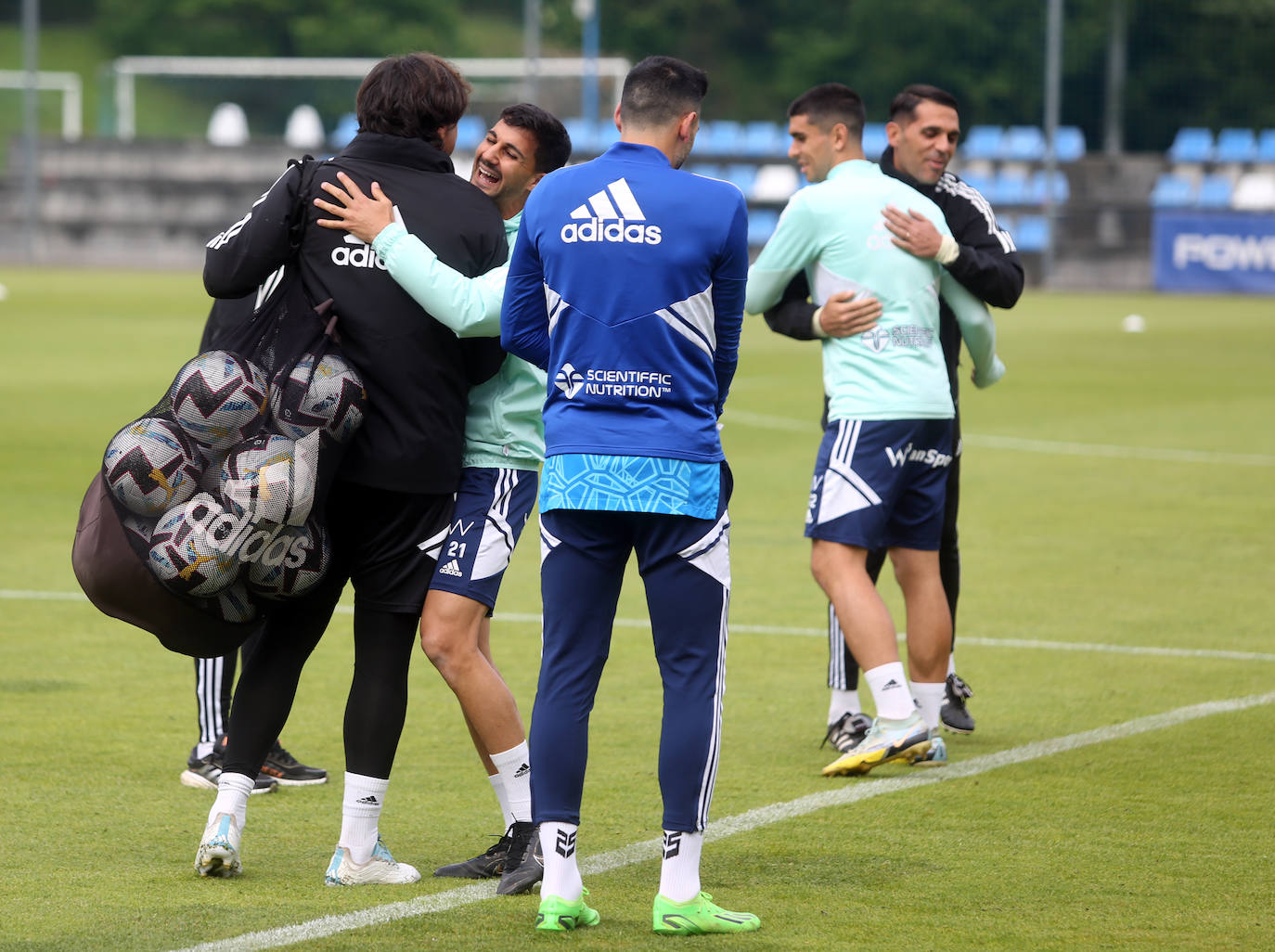 Entrenamiento del Real Oviedo (11/05/2023)