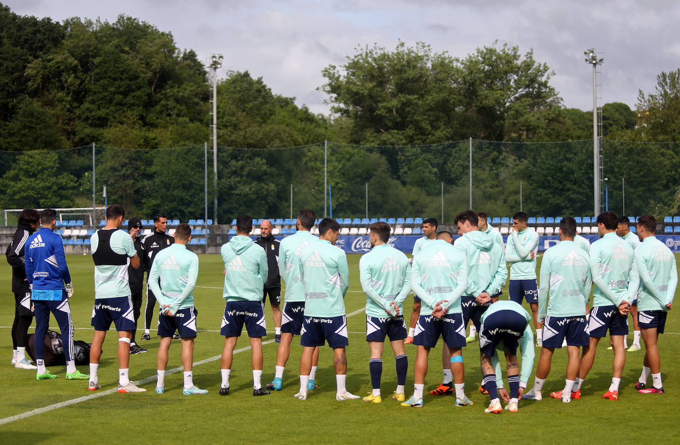 Entrenamiento del Real Oviedo (11/05/2023)