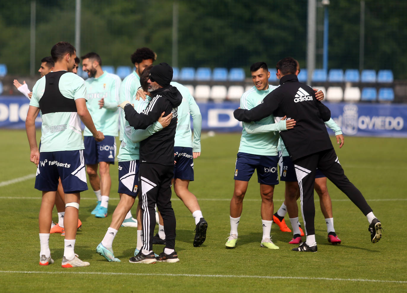 Entrenamiento del Real Oviedo (11/05/2023)