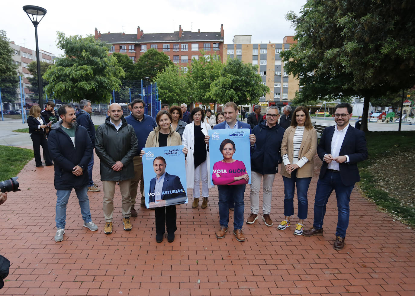 Así comenzó la campaña electoral en Asturias