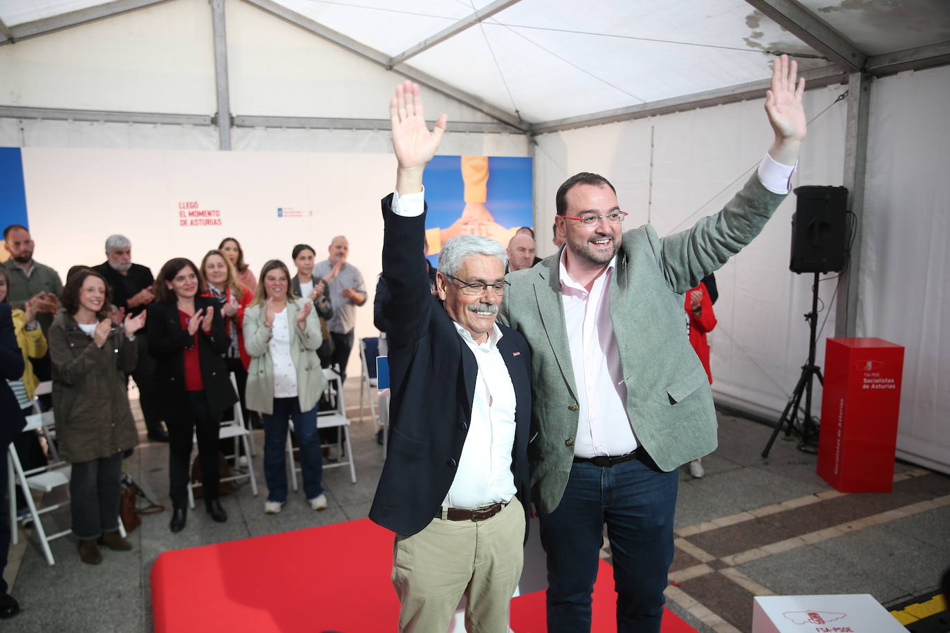 Elecciones municipales en Gijón: presentación de la candidatura del PSOE