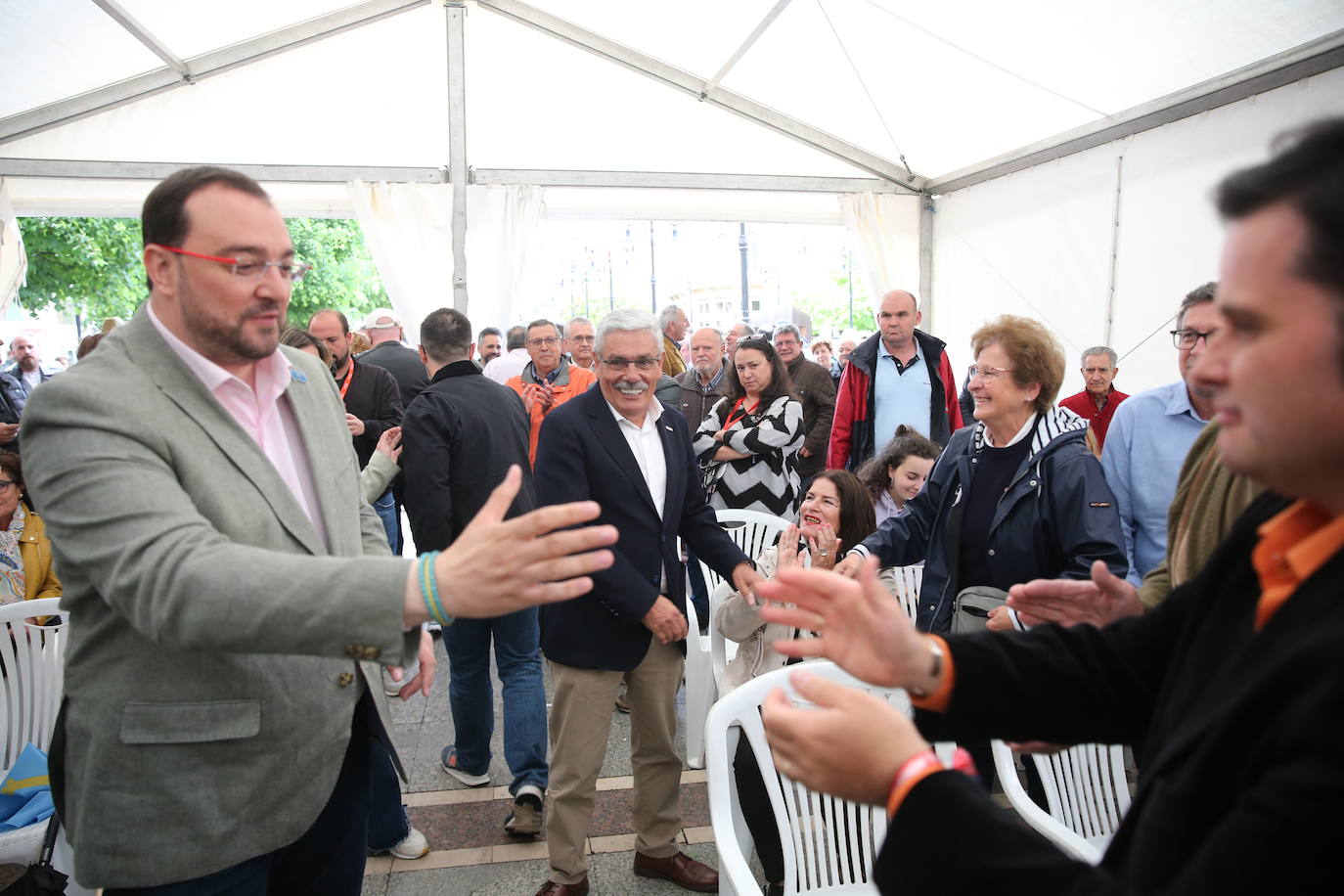 Elecciones municipales en Gijón: presentación de la candidatura del PSOE