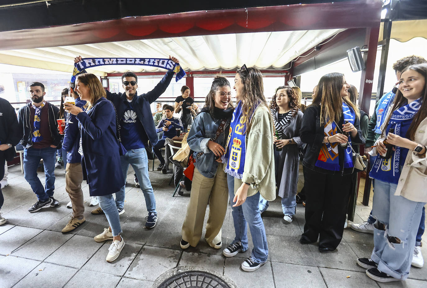 El derbi se vivió también en los bares de Oviedo