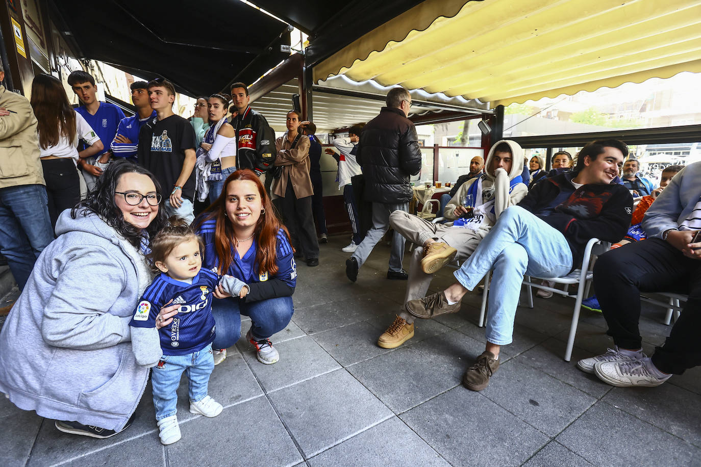 El derbi se vivió también en los bares de Oviedo