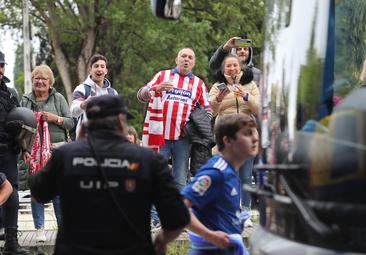 Todas las imágenes del ambiente previo al partido