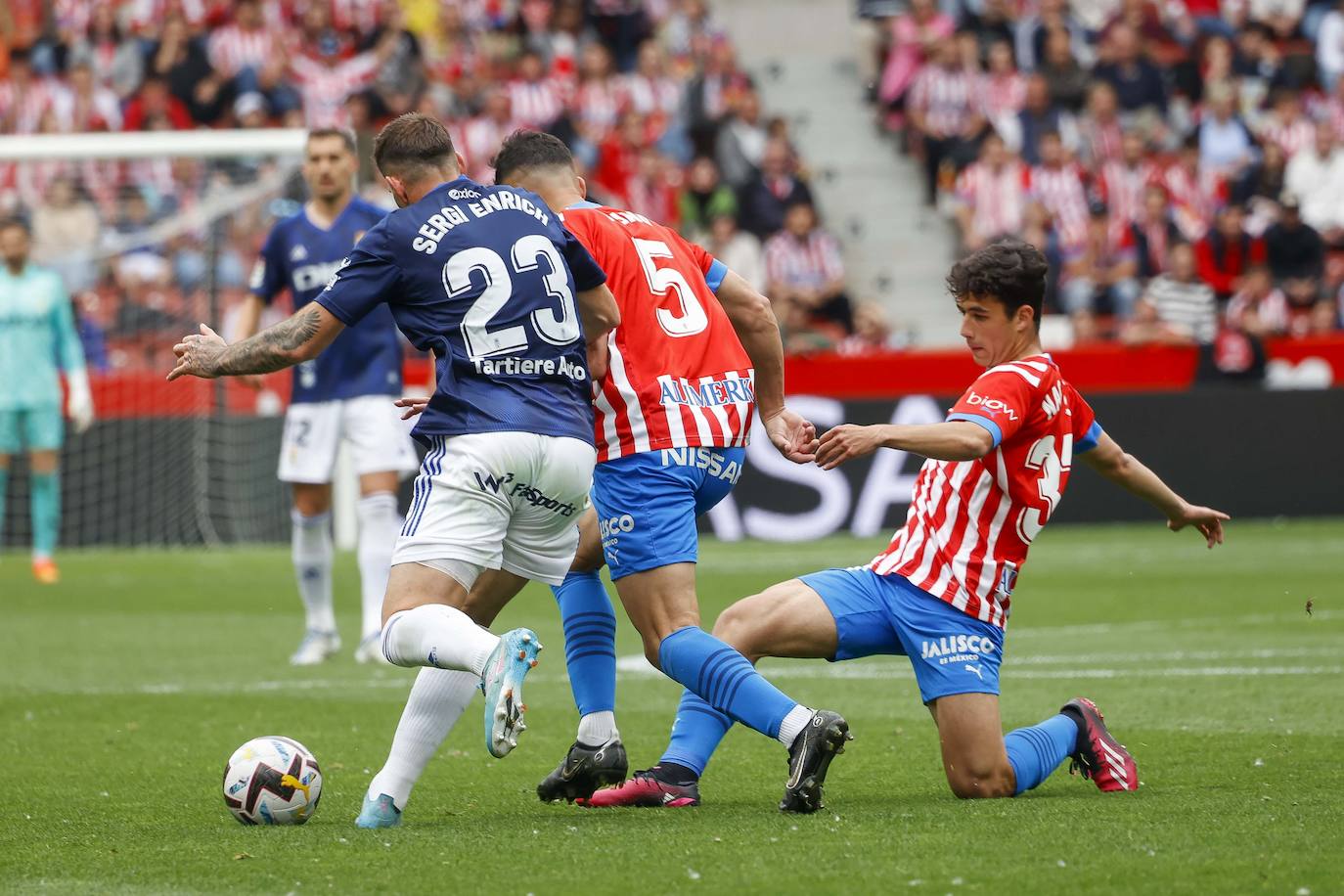 Las mejores jugadas del Sporting - Oviedo