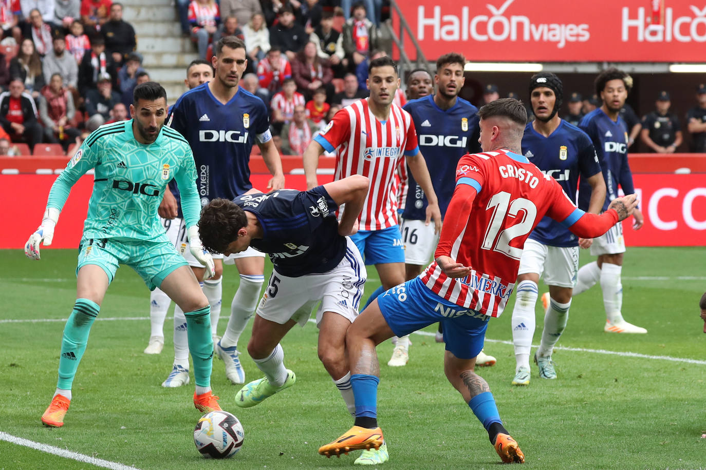 Las mejores jugadas del Sporting - Oviedo