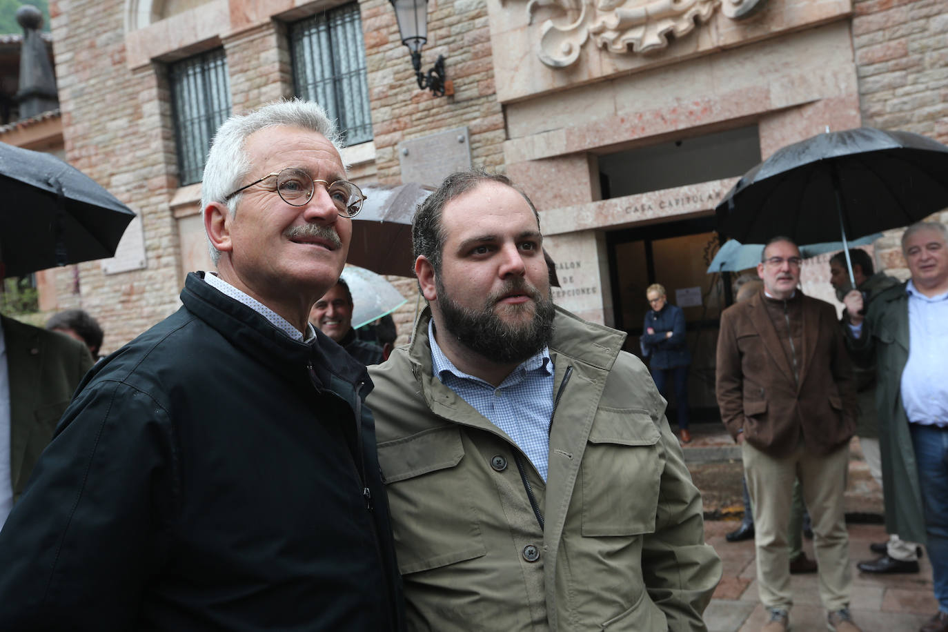 Abascal hace campaña en Covadonga