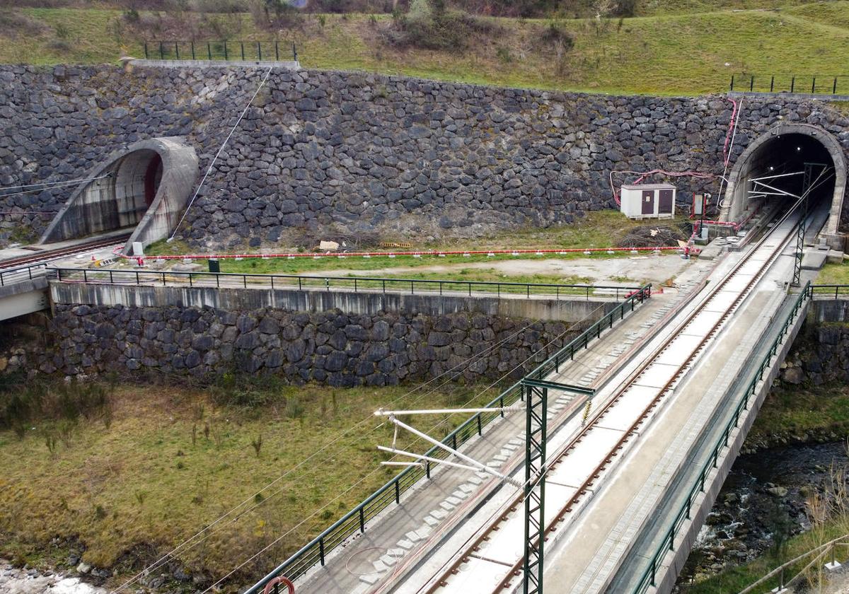 Túneles de la variante de Pajares.