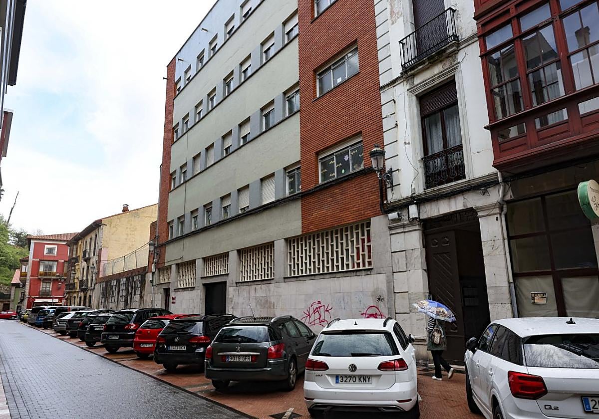 Exterior del colegio Nuestra Señora del Rosario.