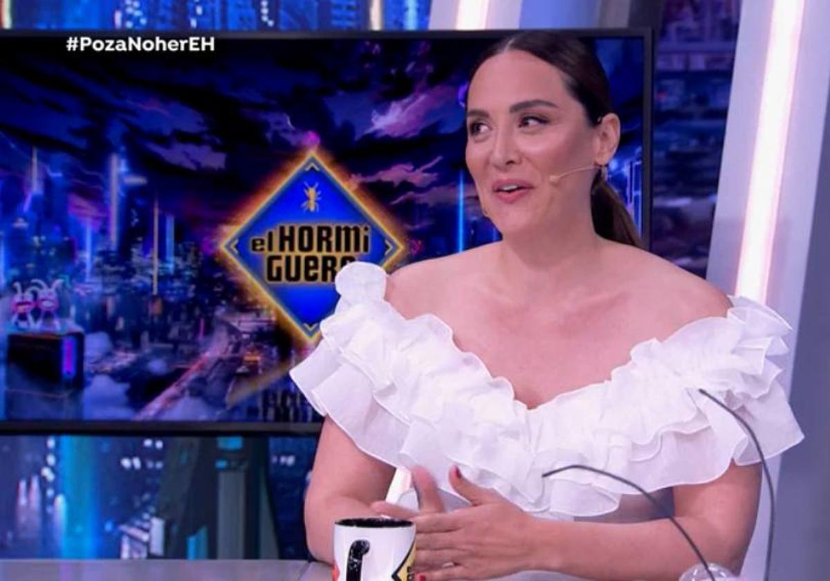 Tamara Falcó en 'El Hormiguero'.