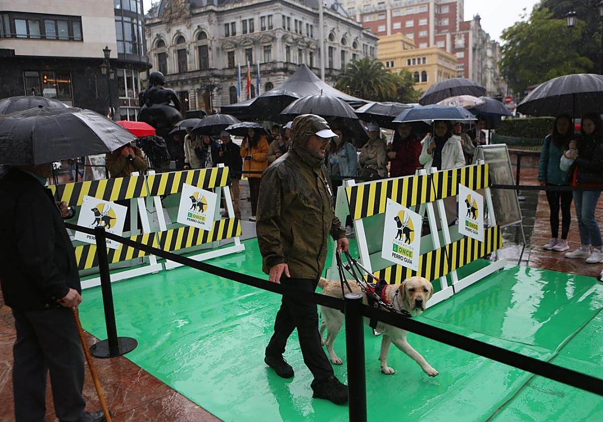 La lluvia no impidió realizar los recorridos previstos.