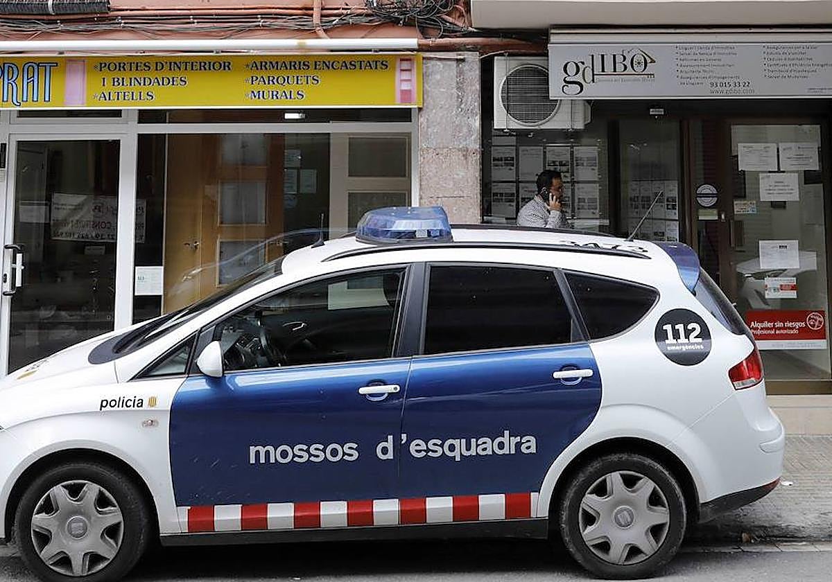 Vehículo de los Mossos d´Esquadra, en imagen de archivo.