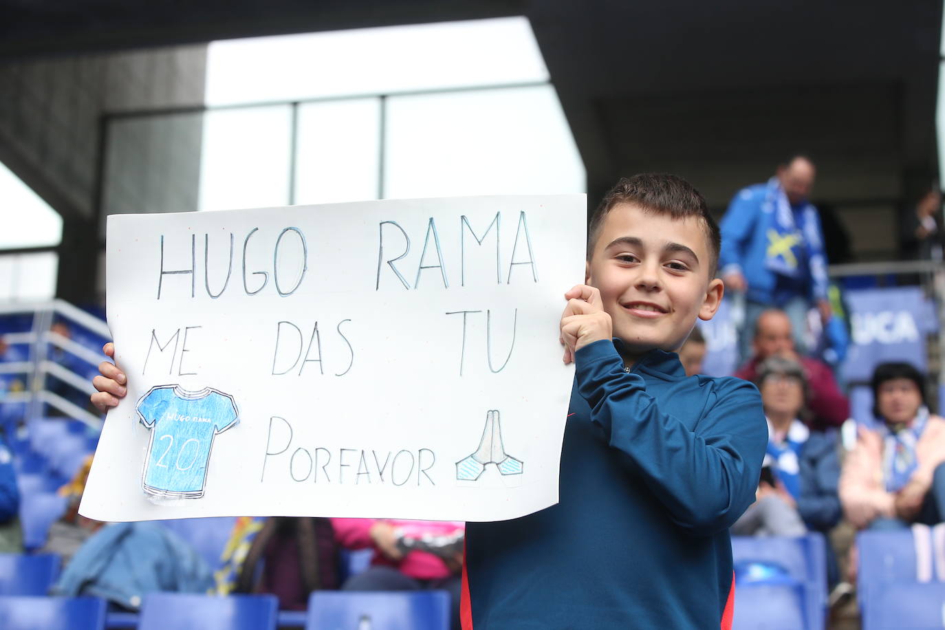 ¿Estuviste en el Tartiere? ¡Búscate en las fotos del último partido del Oviedo en casa!