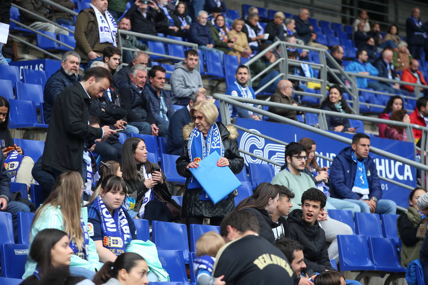 ¿Estuviste en el Tartiere? ¡Búscate en las fotos del último partido del Oviedo en casa!