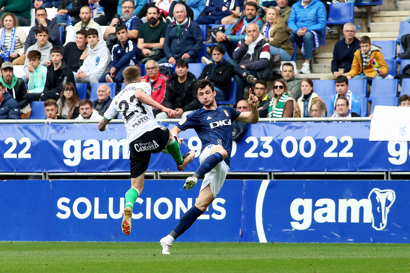 Las mejores imágenes del Oviedo 1 - 0 Racing