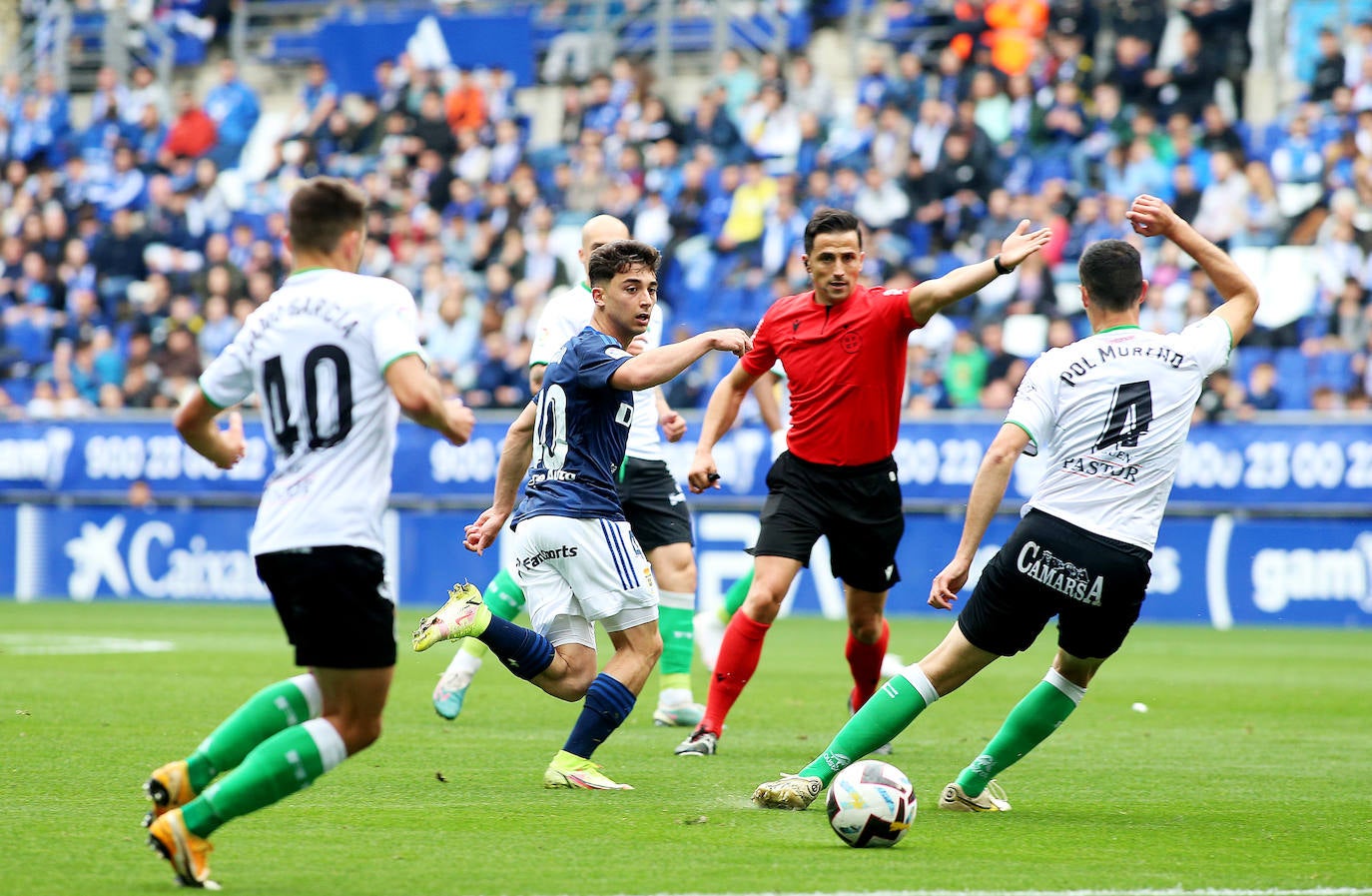 Las mejores imágenes del Oviedo 1 - 0 Racing