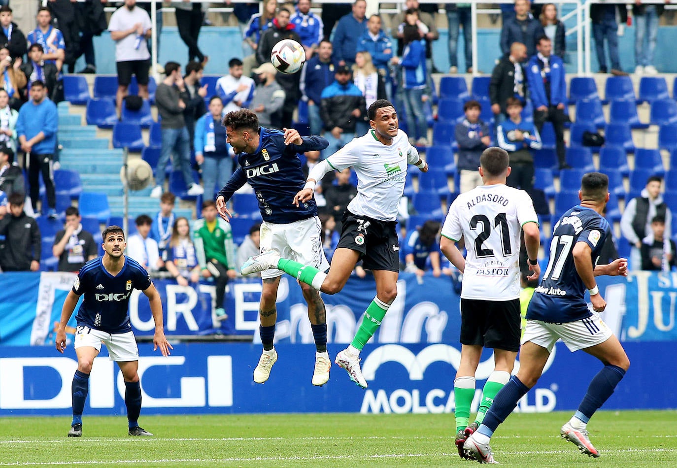 Las mejores imágenes del Oviedo 1 - 0 Racing