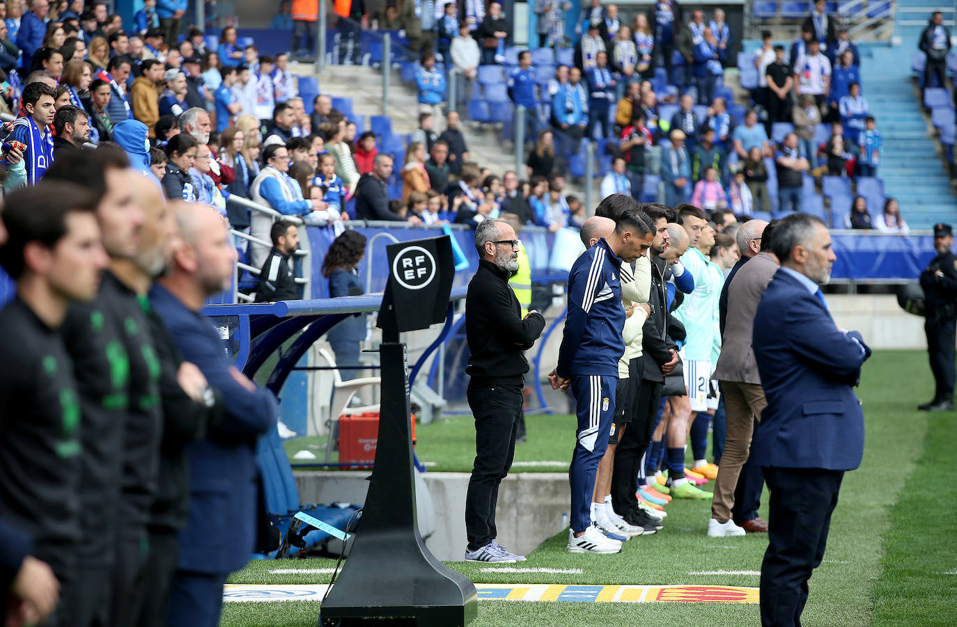 Las mejores imágenes del Oviedo 1 - 0 Racing