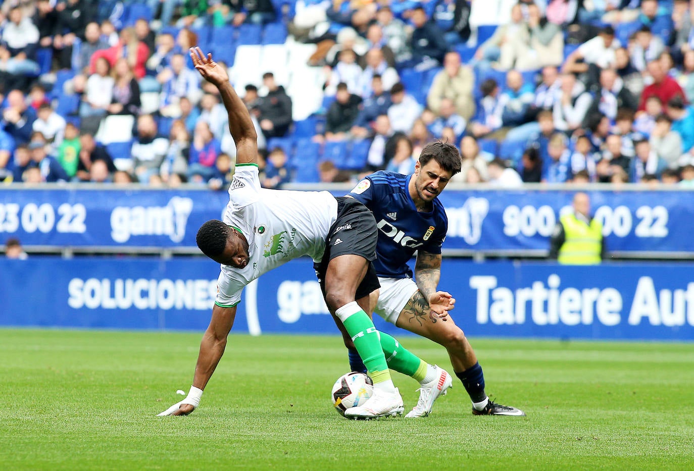 Las mejores imágenes del Oviedo 1 - 0 Racing