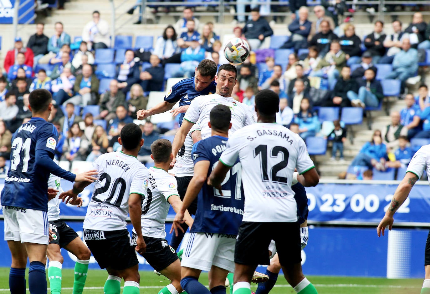 Las mejores imágenes del Oviedo 1 - 0 Racing