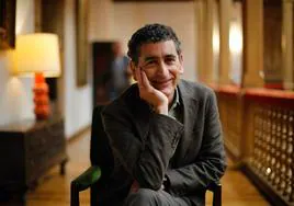 Juan Mayorga, en el Hotel de la Reconquista.