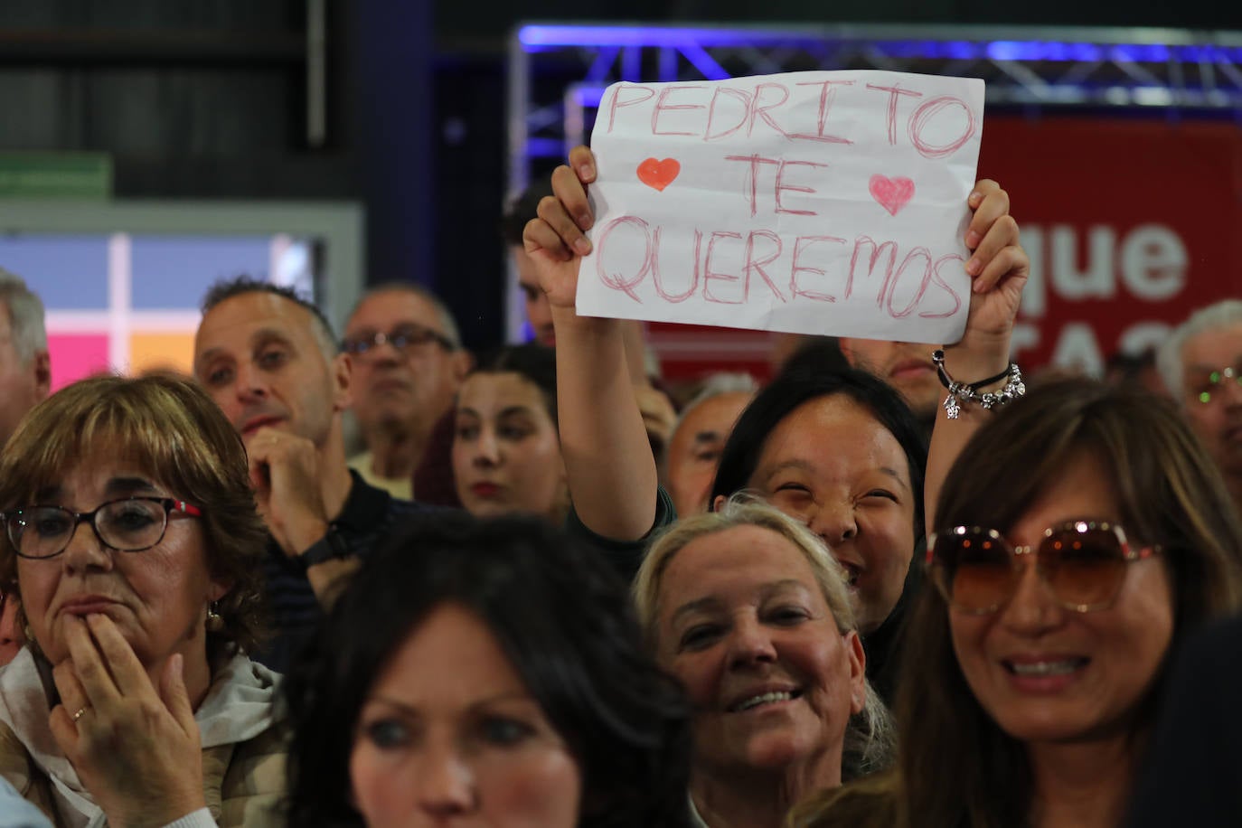 Pedro Sánchez, en Gijón