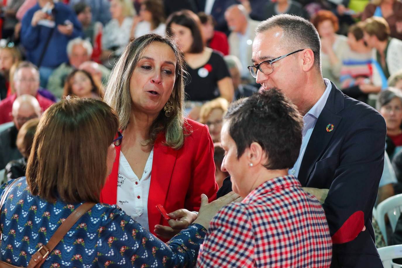 Pedro Sánchez, en Gijón