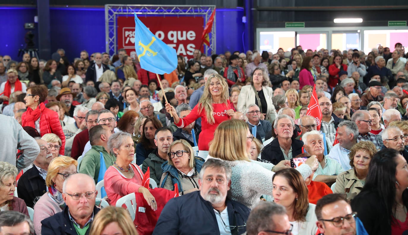 Pedro Sánchez, en Gijón