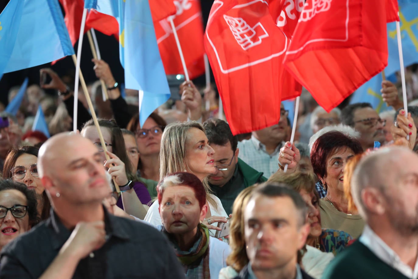 Pedro Sánchez, en Gijón