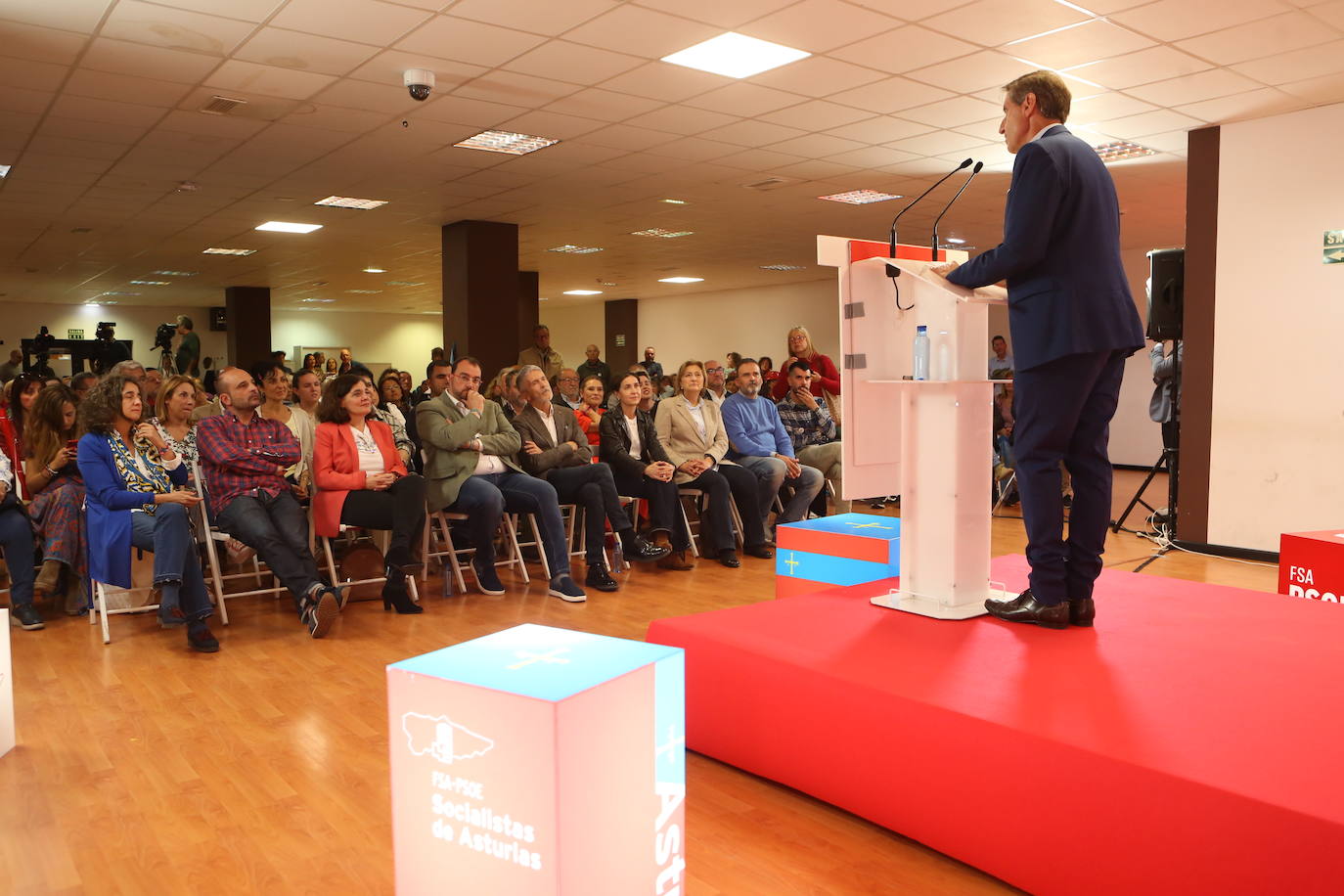 Mitin del PSOE en La Florida